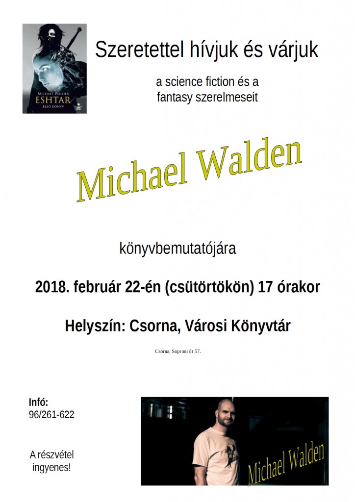 Michael Walden plakát